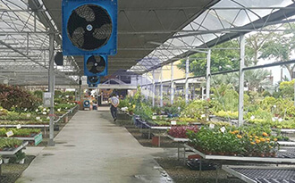 Control humidity in greenhouses.