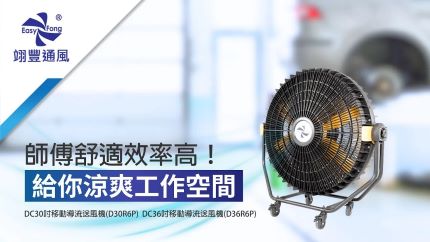 DC30 /DC36 Inch Mobile Air Flow Fan（D30R6P, D36R6P）