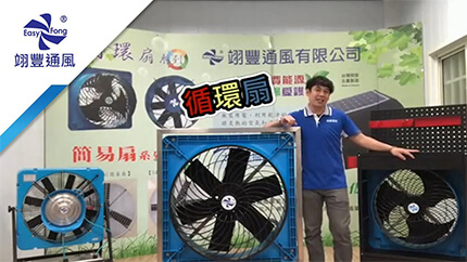 正壓送風設備 - 24吋、40吋工業循環扇產品介紹