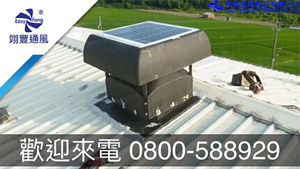 Success story - Solar powered circulating fans (ESUN60)